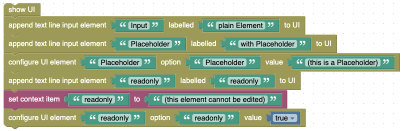 TextlineInput