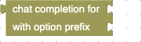 ChatCompletionForOptionPrefix